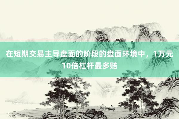 在短期交易主导盘面的阶段的盘面环境中，1万元10倍杠杆最多赔