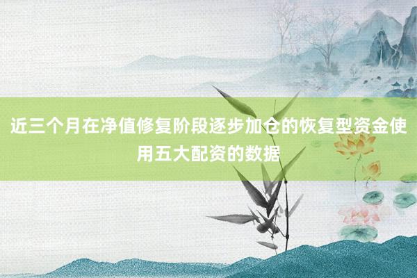 近三个月在净值修复阶段逐步加仓的恢复型资金使用五大配资的数据
